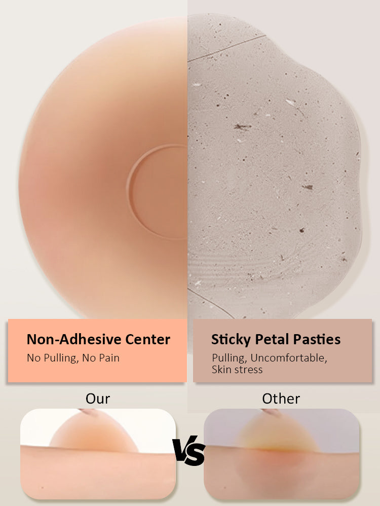 Circle Nipple Covers for Women Sticky Bra