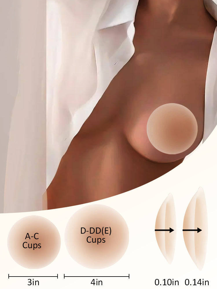 Circle Nipple Covers for Women Sticky Bra