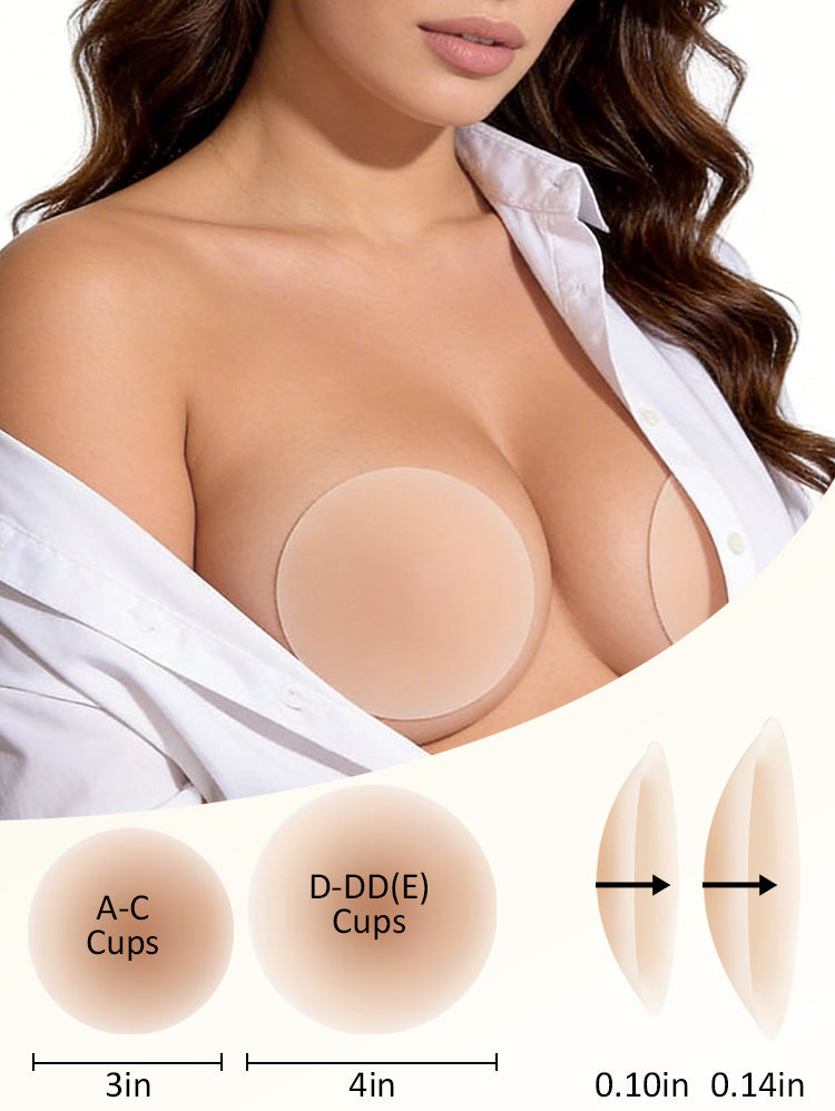 Circle Nipple Covers for Women Sticky Bra