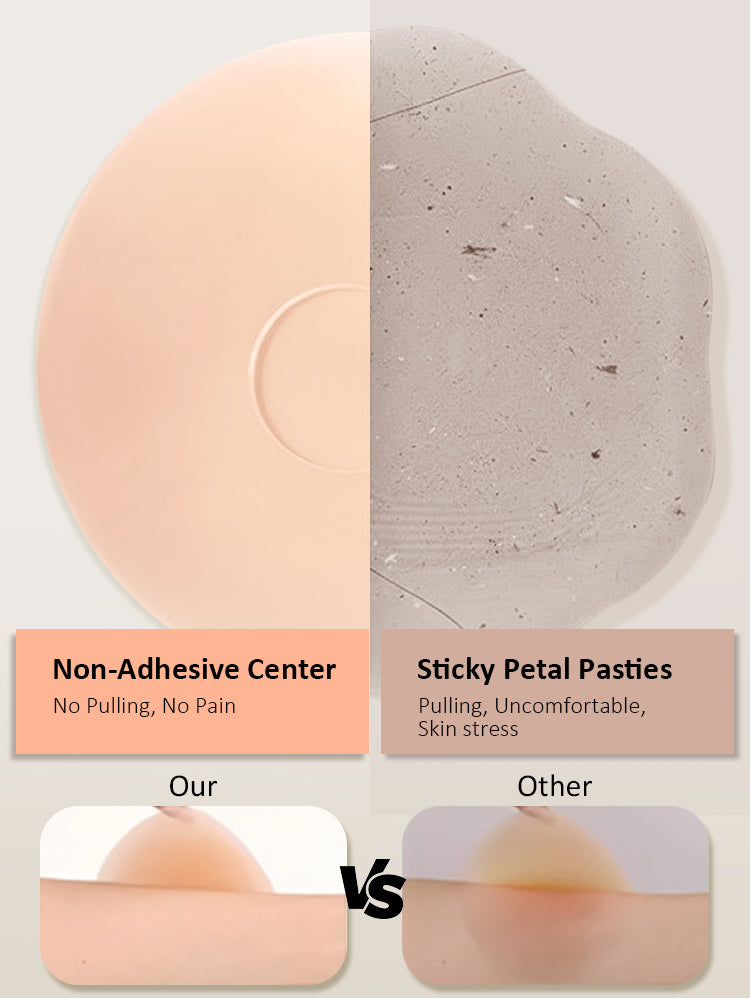 Circle Nipple Covers for Women Sticky Bra